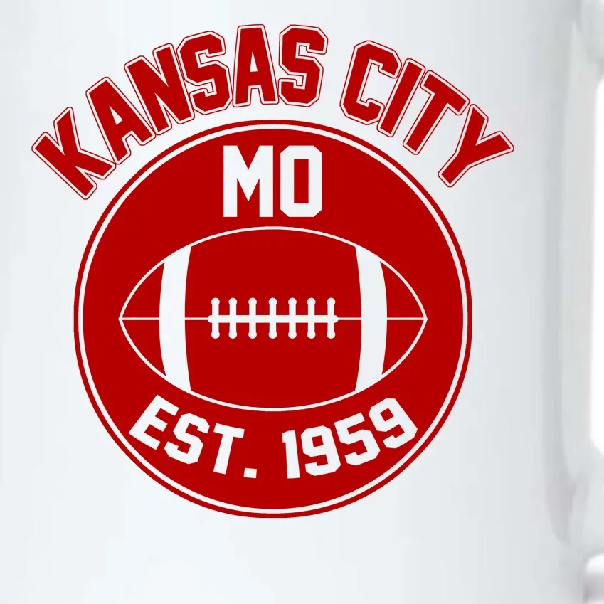 Kansas City Football MO Retro Chief Black Color Changing Mug