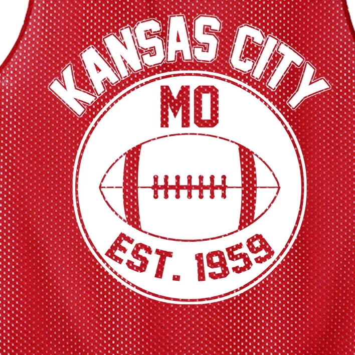 Kansas City Football MO Retro Chief Mesh Reversible Basketball Jersey Tank