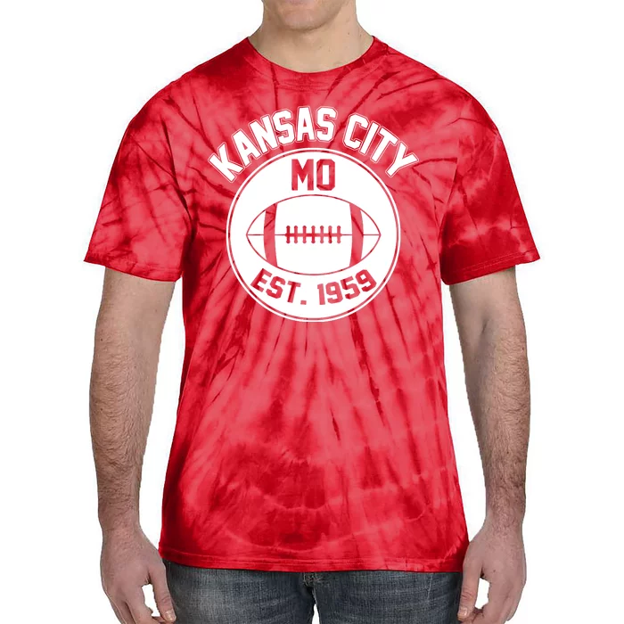 Kansas City Football MO Retro Chief Tie-Dye T-Shirt