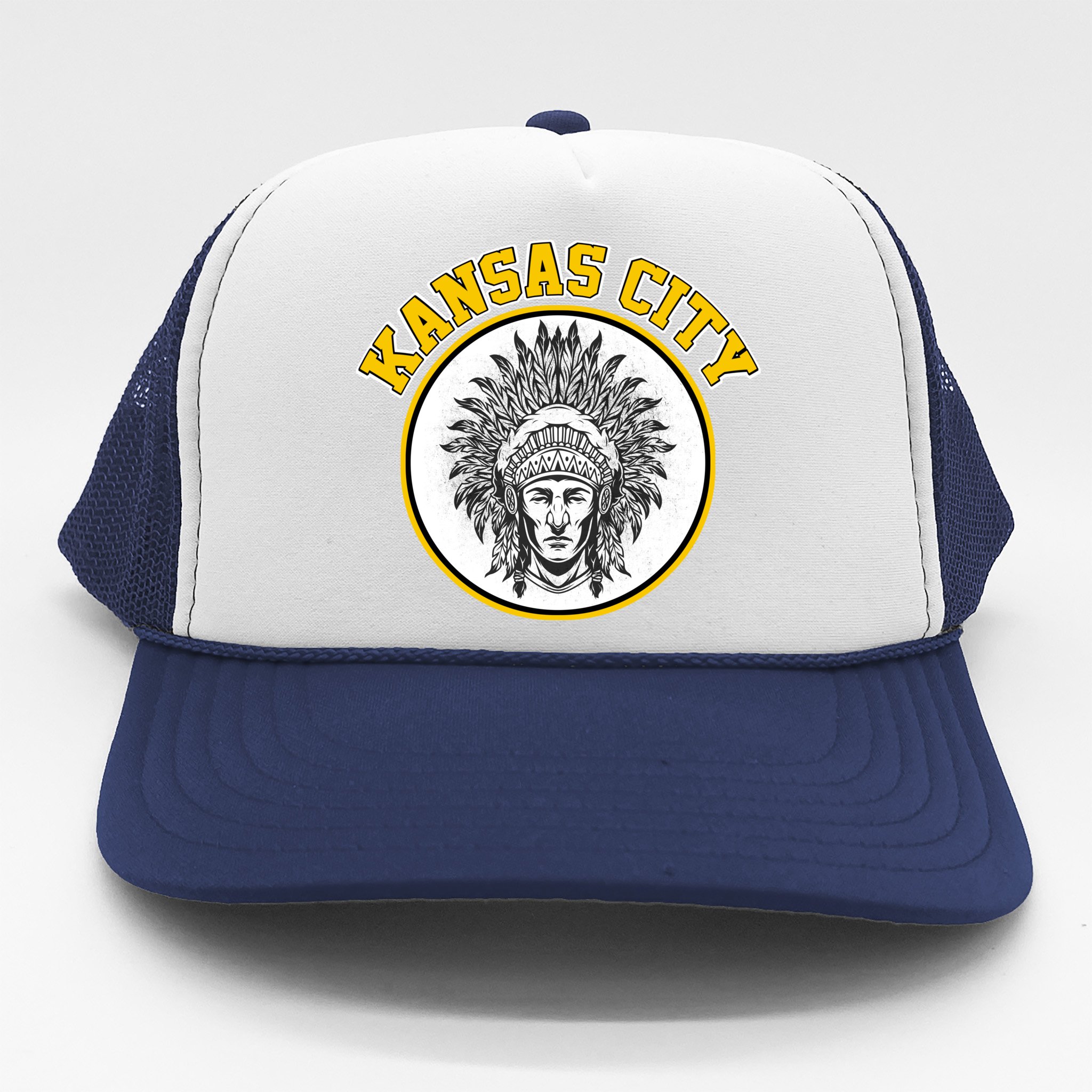 KC Football Retro Trucker Hat | The Kansas City Clothing Co. Red