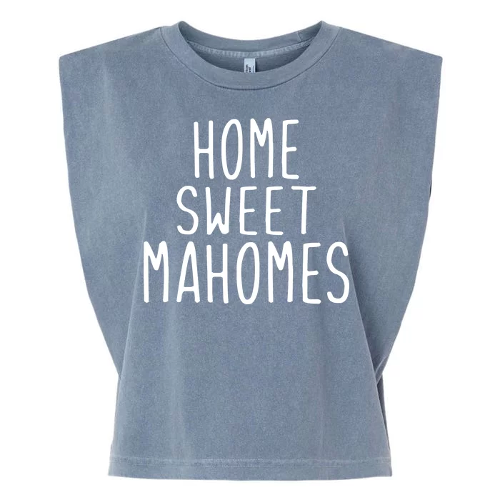 Kansas City Home Sweet Mahomes Garment-Dyed Women's Muscle Tee