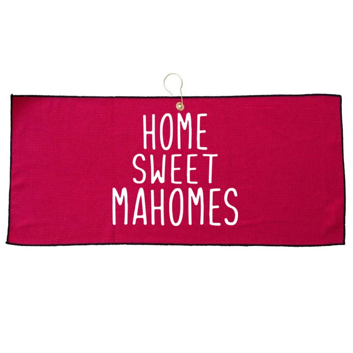 Kansas City Home Sweet Mahomes Large Microfiber Waffle Golf Towel