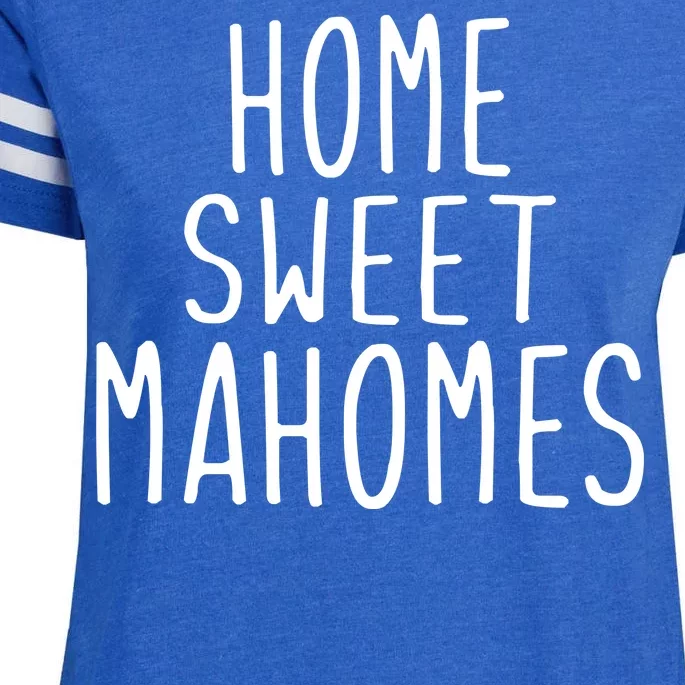 Kansas City Home Sweet Mahomes Enza Ladies Jersey Football T-Shirt