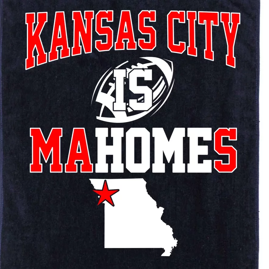 Kansas City is Mahomes Platinum Collection Golf Towel