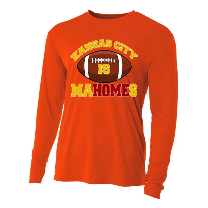 Kansas City Is Mahomes KC Football Fan Cooling Performance Long Sleeve Crew