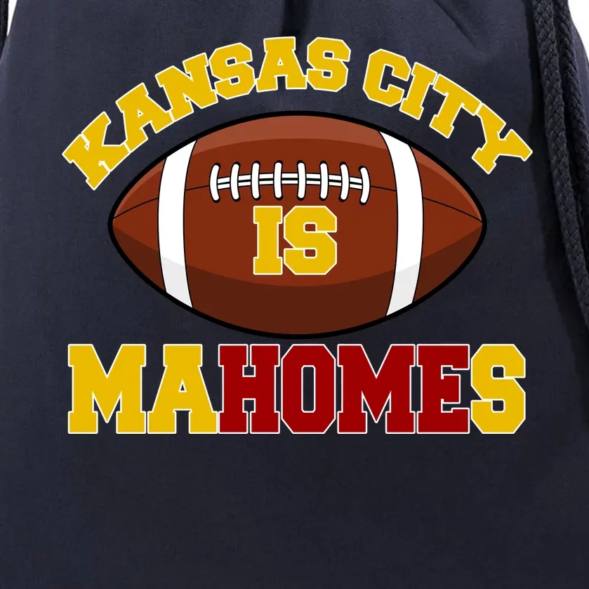 Kansas City Is Mahomes KC Football Fan Drawstring Bag