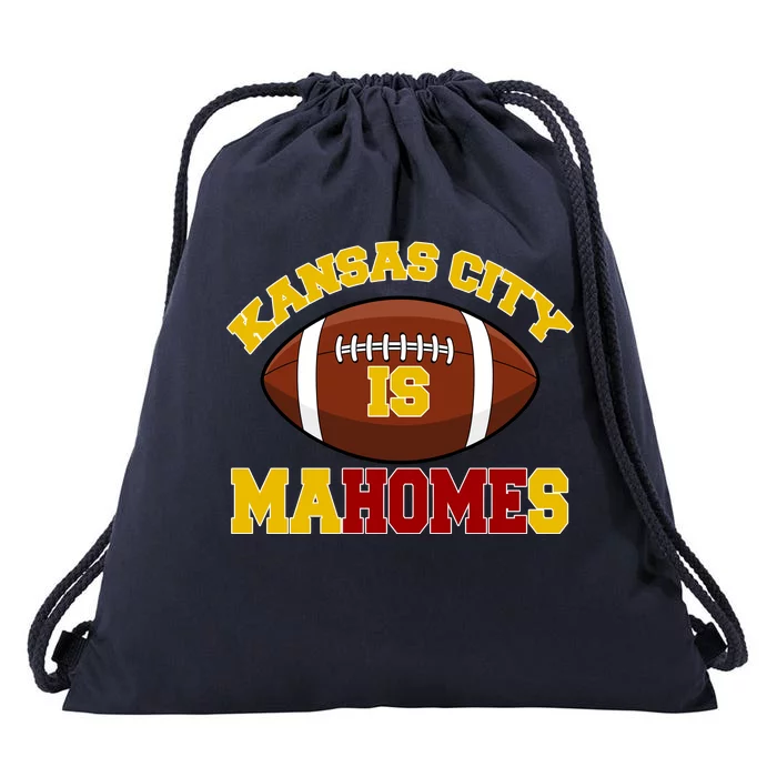 Kansas City Is Mahomes KC Football Fan Drawstring Bag