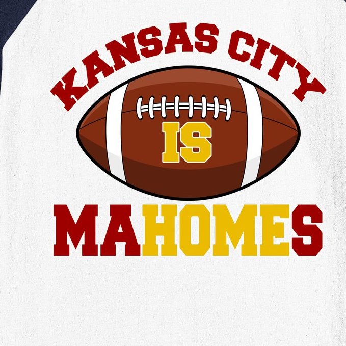 Kansas City Is Mahomes KC Football Fan Baseball Sleeve Shirt