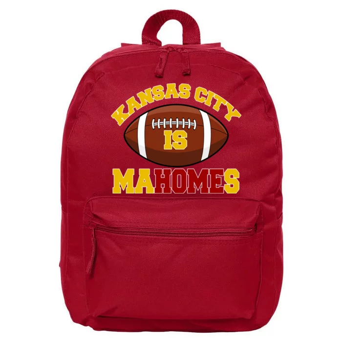 Kansas City Is Mahomes KC Football Fan 16 in Basic Backpack