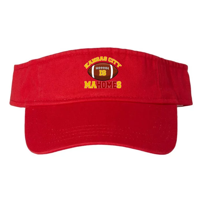 Kansas City Is Mahomes KC Football Fan Valucap Bio-Washed Visor