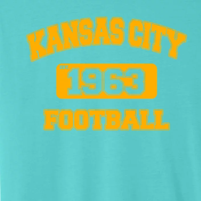 Kansas City KC Football Est 1960 ChromaSoft Performance T-Shirt