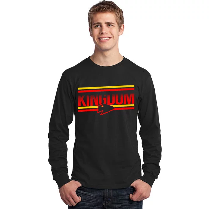 Kansas City KC Football Kingdom Arrowhead Tall Long Sleeve T-Shirt