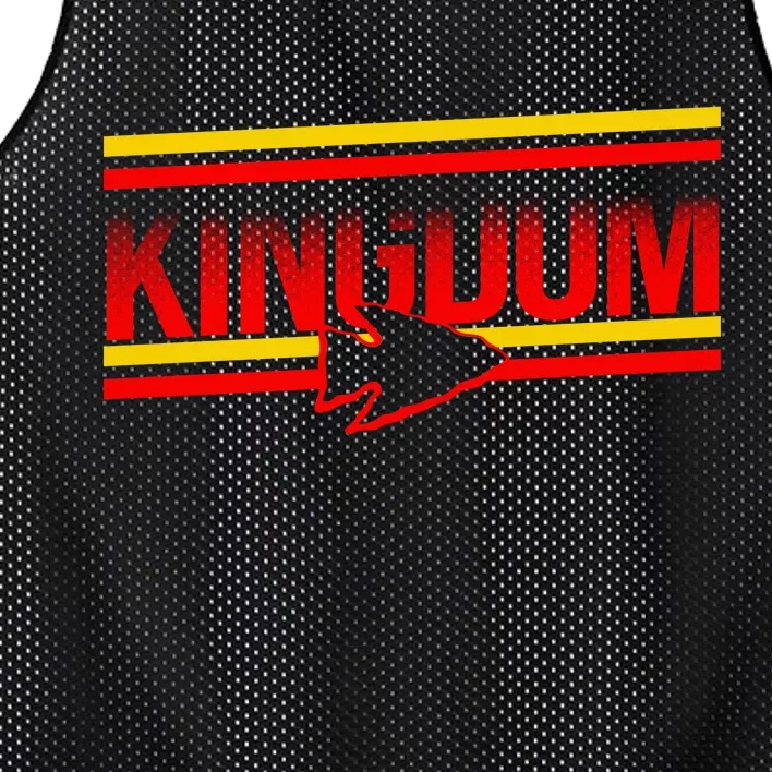 Kansas City KC Football Kingdom Arrowhead Mesh Reversible Basketball Jersey Tank