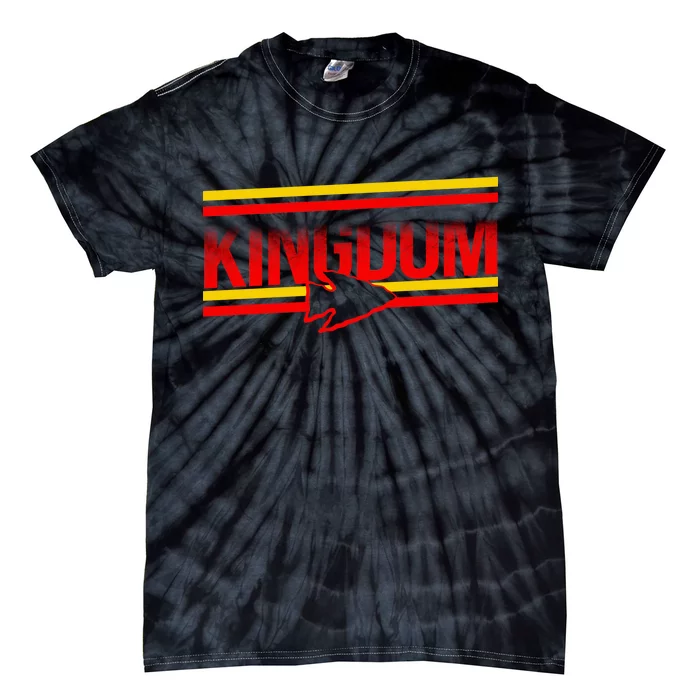 Kansas City KC Football Kingdom Arrowhead Tie-Dye T-Shirt