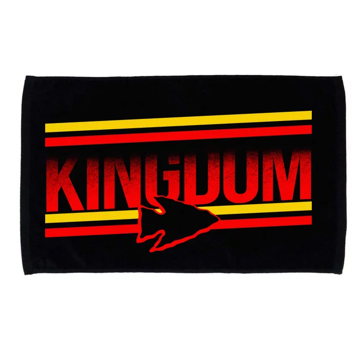 Kansas City KC Football Kingdom Arrowhead Microfiber Hand Towel