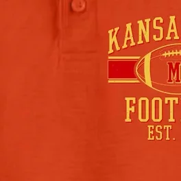 Kansas City MO Football Est 1960 Dry Zone Grid Performance Polo