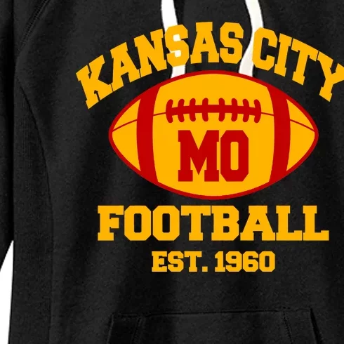 Kansas City MO KC Fooball Mahomes Fan Women's Fleece Hoodie