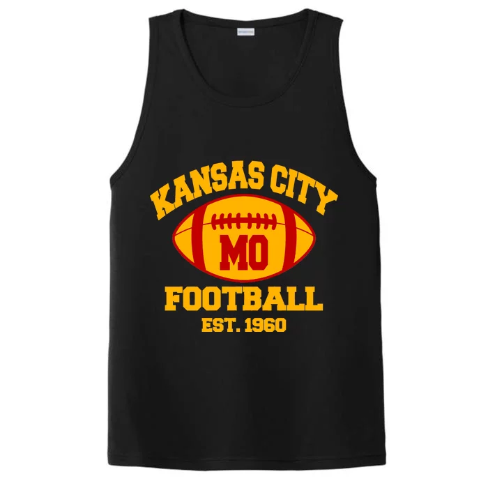 Kansas City MO KC Fooball Mahomes Fan Performance Tank