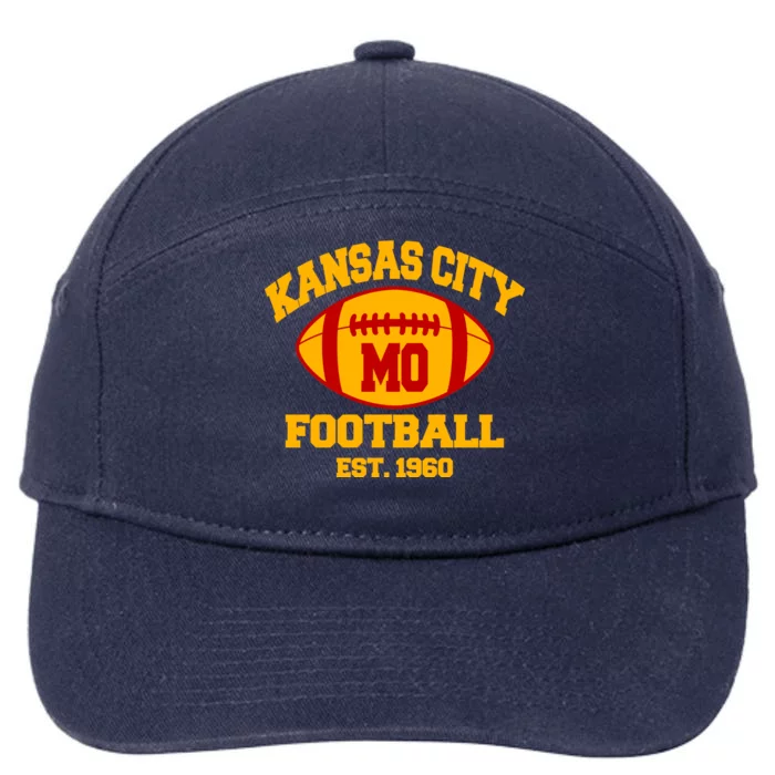 Kansas City MO KC Fooball Mahomes Fan 7-Panel Snapback Hat