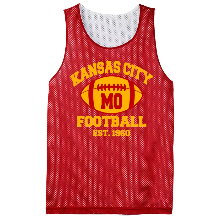 Kansas City MO KC Fooball Mahomes Fan Mesh Reversible Basketball Jersey Tank