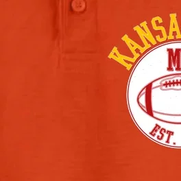 Kansas City MO KC Football EST 1959 Emblem Dry Zone Grid Performance Polo