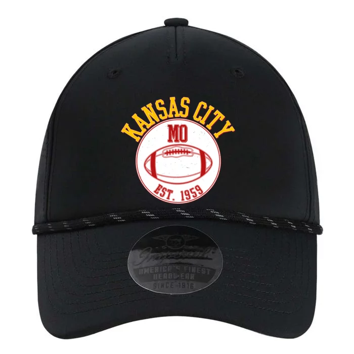 Kansas City MO KC Football EST 1959 Emblem Performance The Dyno Cap