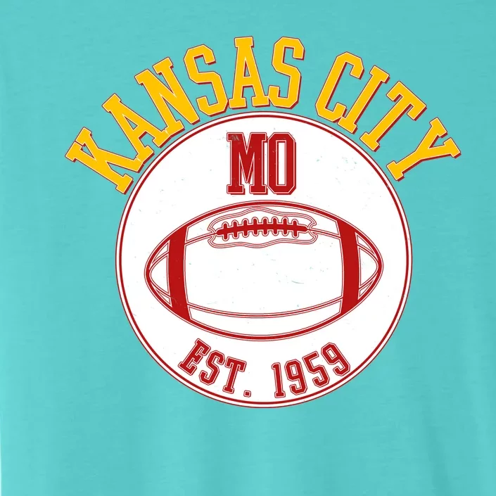 Kansas City MO KC Football EST 1959 Emblem ChromaSoft Performance T-Shirt