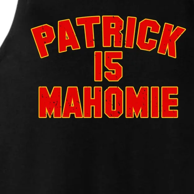 Kansas City Patrick is Mahomie 15 Ladies Tri-Blend Wicking Tank