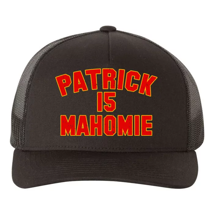 Kansas City Patrick is Mahomie 15 Yupoong Adult 5-Panel Trucker Hat