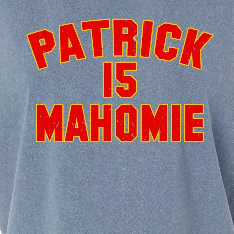 Kansas City Patrick is Mahomie 15 Garment-Dyed Women's Muscle Tee