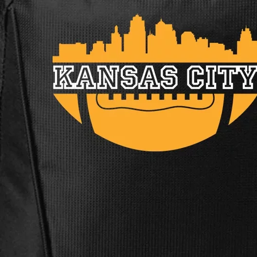 Kansas City Skyline Football City Backpack