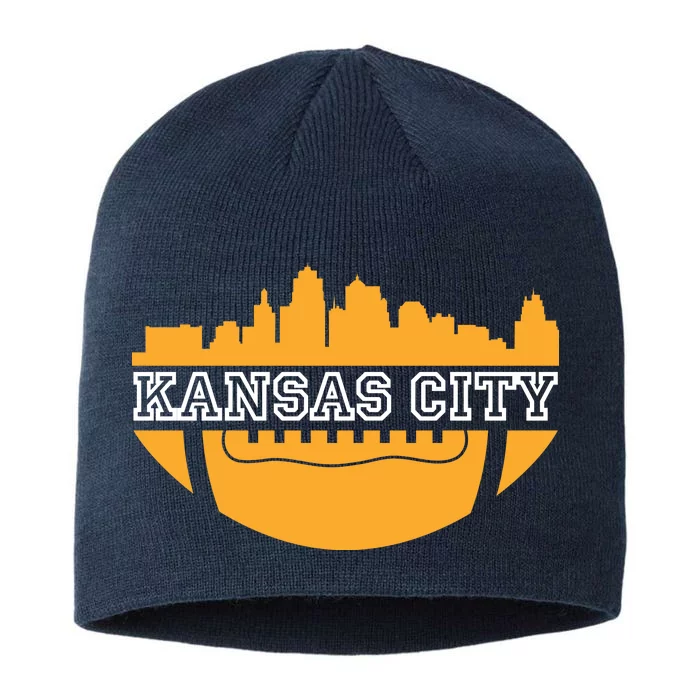 Kansas City Skyline Football 8 1/2in Sustainable Knit Beanie