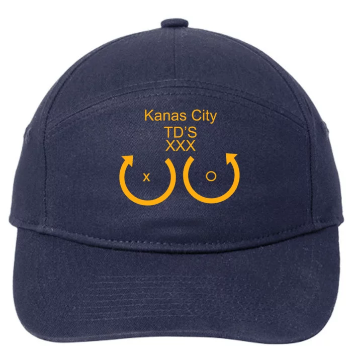 Kansas City TD'S XXX KC Football Fan 7-Panel Snapback Hat