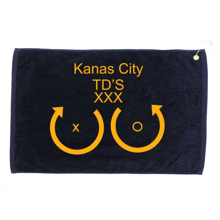 Kansas City TD'S XXX KC Football Fan Grommeted Golf Towel