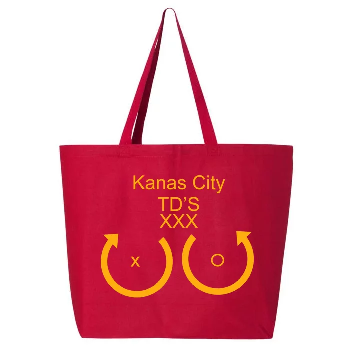 Kansas City TD'S XXX KC Football Fan 25L Jumbo Tote