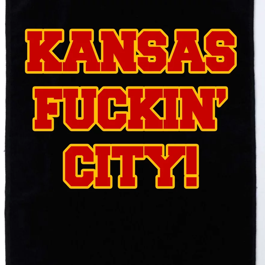 Kansas Fuckin City Platinum Collection Golf Towel