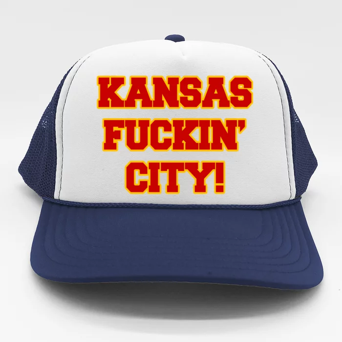 Kansas Fuckin City Trucker Hat