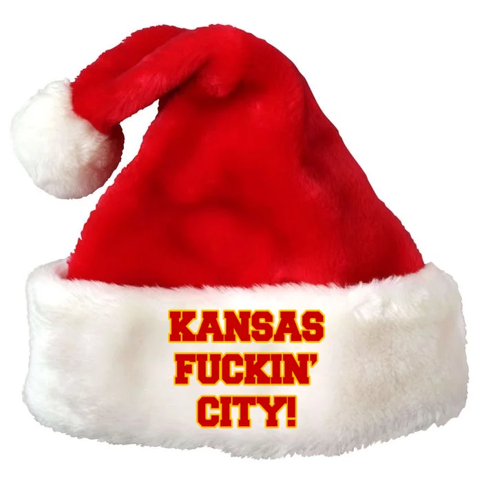 Kansas Fuckin City Premium Christmas Santa Hat