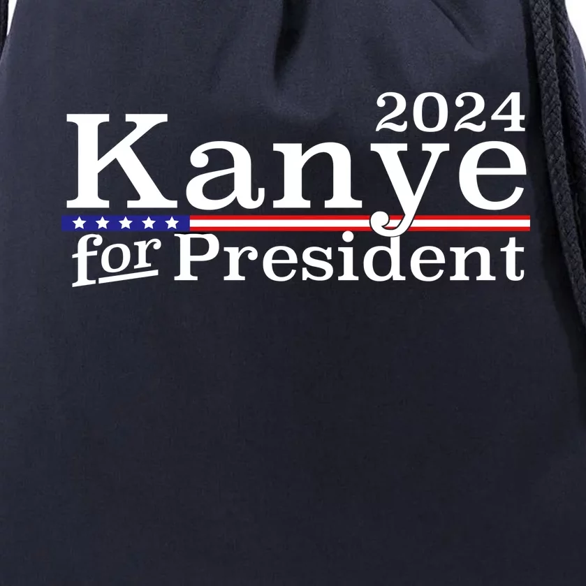 Kanye 2024 For President Drawstring Bag