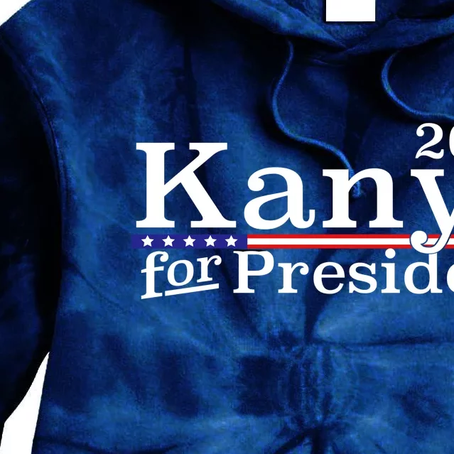 Kanye 2024 For President Tie Dye Hoodie