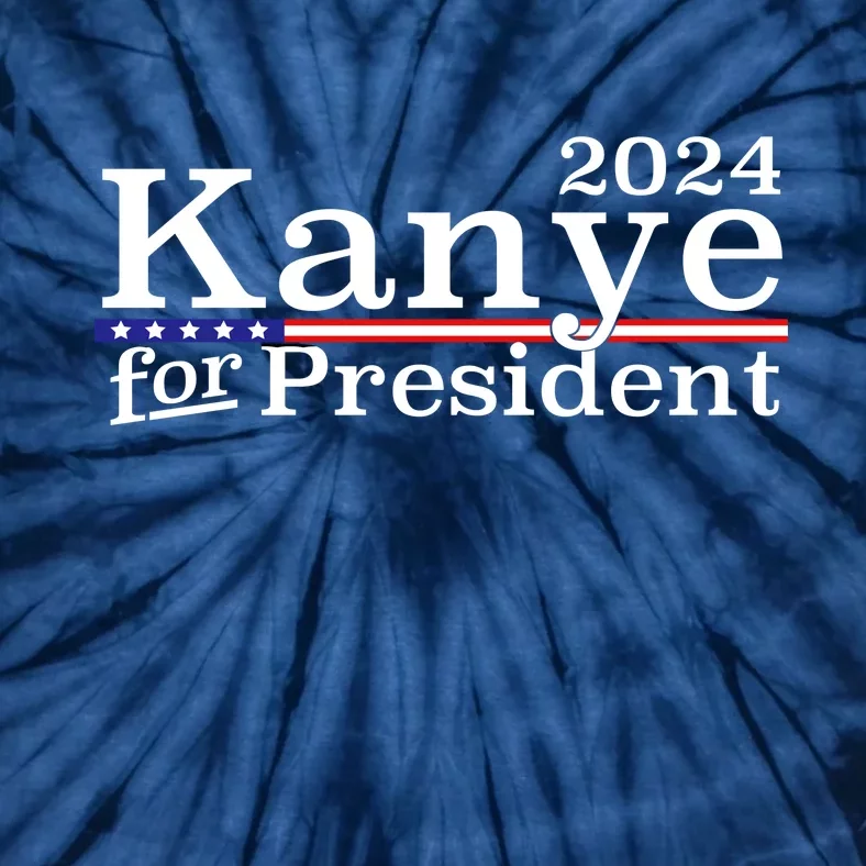 Kanye 2024 For President TieDye TShirt TeeShirtPalace