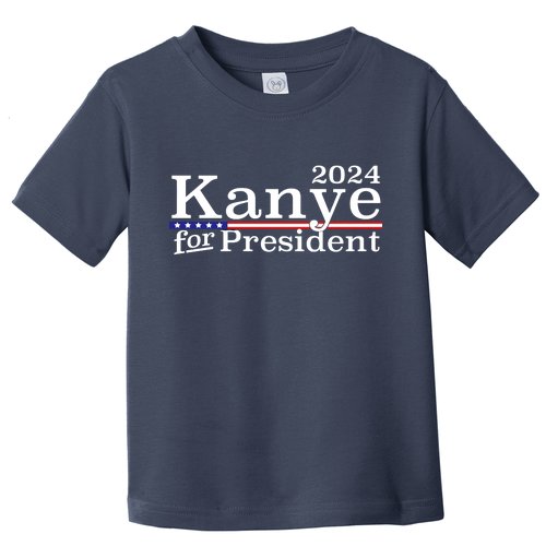 Kanye 2024 For President Toddler T-Shirt