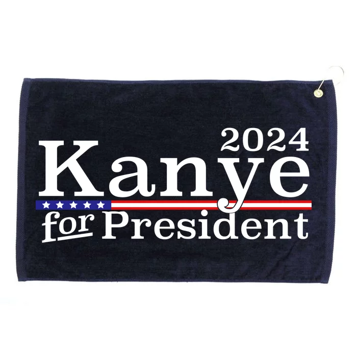 Kanye 2024 For President Grommeted Golf Towel