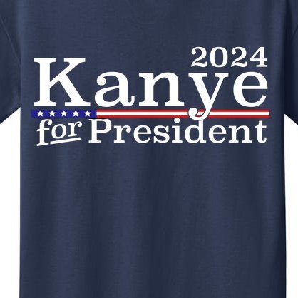 Kanye 2024 For President Kids T-Shirt