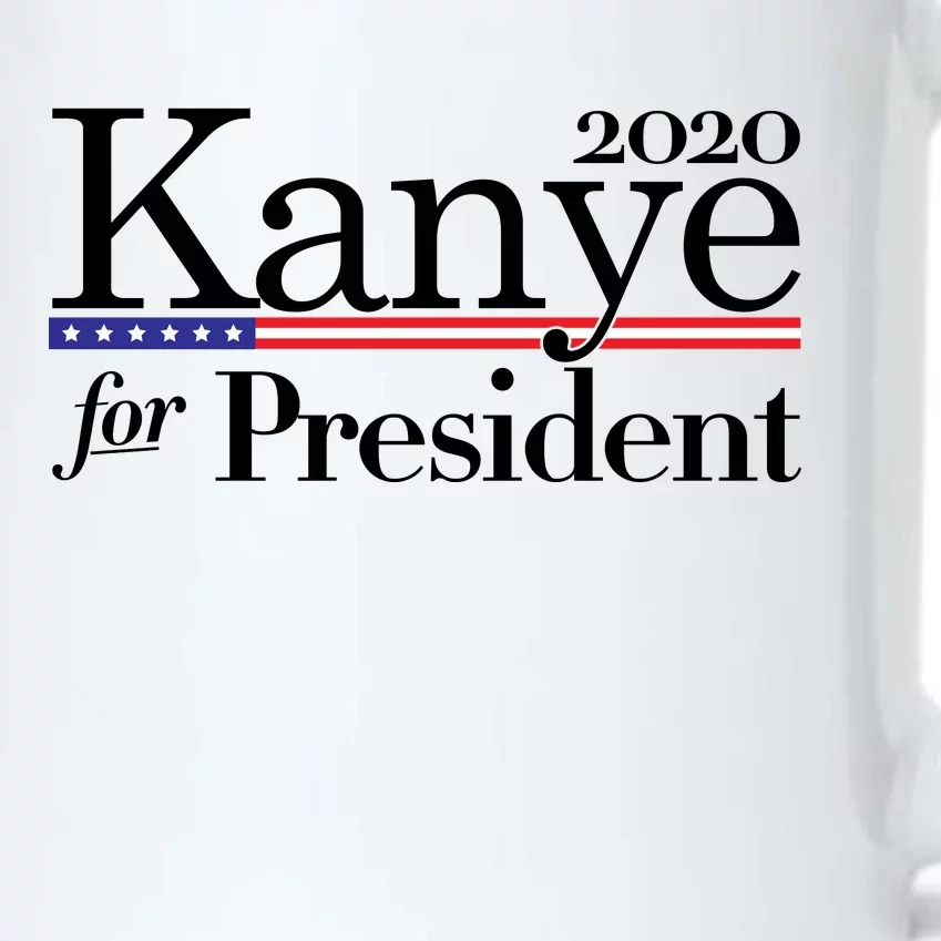 Kanye For President 2020 Black Color Changing Mug