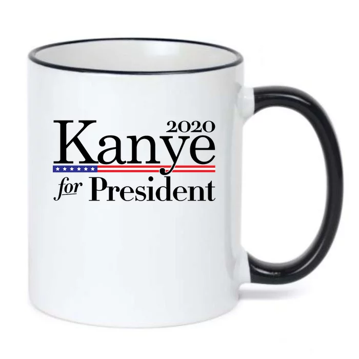 Kanye For President 2020 Black Color Changing Mug