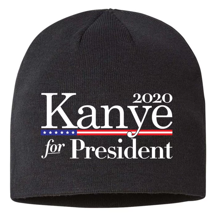 Kanye For President 2020 8 1/2in Sustainable Knit Beanie