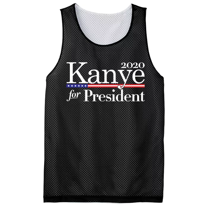 Kanye For President 2020 Mesh Reversible Basketball Jersey Tank