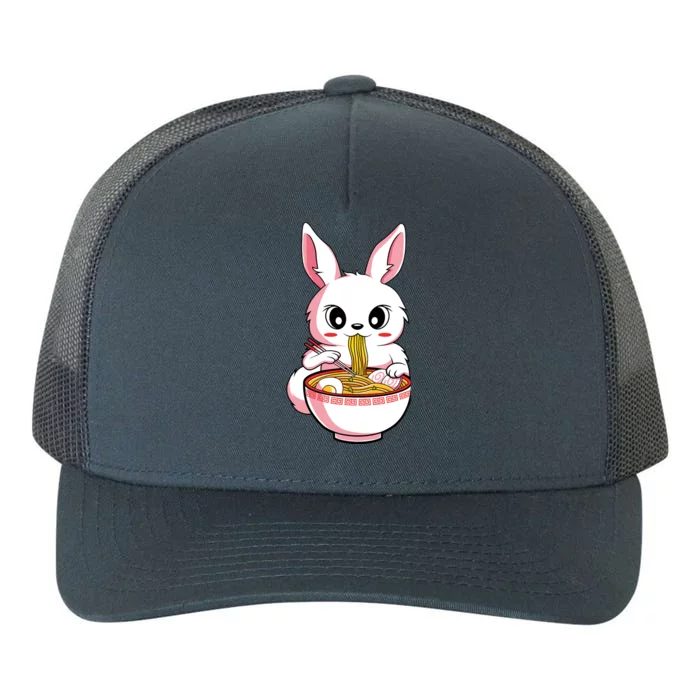 Kawaii Anime Ra Bunny Japanese Noodles Rabbit Lover Gift Yupoong Adult 5-Panel Trucker Hat