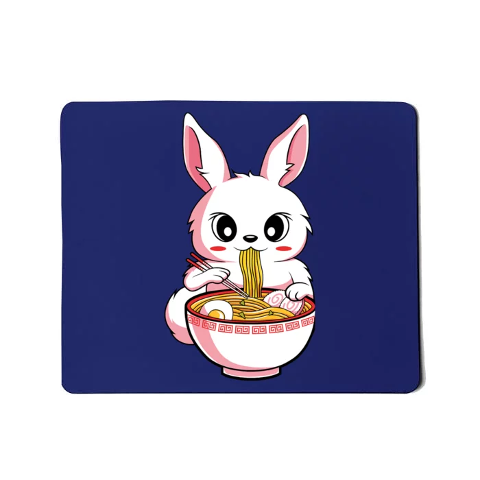 Kawaii Anime Ra Bunny Japanese Noodles Rabbit Lover Gift Mousepad